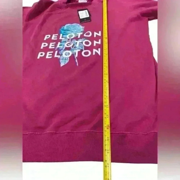 NWT Peloton Women Oversized Crewneck Long Sleeve Logo Casual Sweatshirt S - Picture 8 of 11